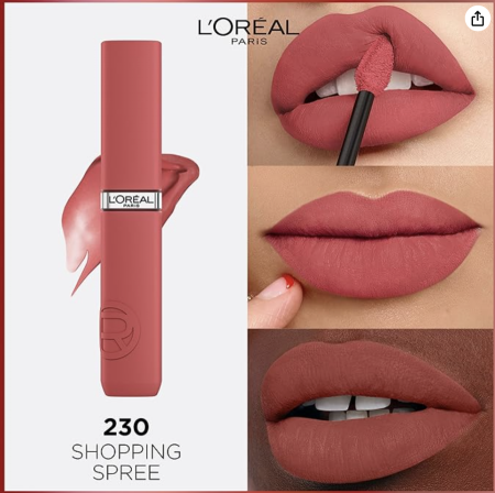 L'Oreal Paris Infallible Matte Resistance Lipstick  - 230